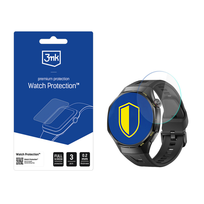 3MK Watch Protection FlexibleGlass Huawei Watch GT 7 46 mm ekraanikaitse