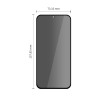 Tech-Protect Quick Set Spy+ privaatsusklaas karastatud klaas Samsung Galaxy S26 FE (2 tk)