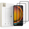 Tech-Protect Glass Fit+ karastatud klaas Samsung Galaxy Xcover 7 / 7 Pro jaoks (2 tk), must