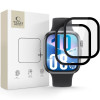 Tech-Protect Glass Flex+ THP4226 hübriidklaas Huawei Watch Fit 3 / 4 jaoks (2 tk), must