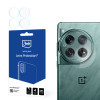 3MK Lens Protection hübriidne kaameraklaas OnePlus 12 5G jaoks (4 tk)