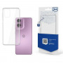 3MK Clear Case nutitelefoni ümbris Motorola Moto G24 jaoks, läbipaistev