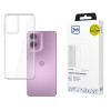 3MK Clear Case nutitelefoni ümbris Motorola Moto G24 jaoks, läbipaistev