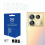 3MK Lens Protection hübriidklaasist kaamerakaitse Infinix Note 40 jaoks (4 tk), läbipaistev