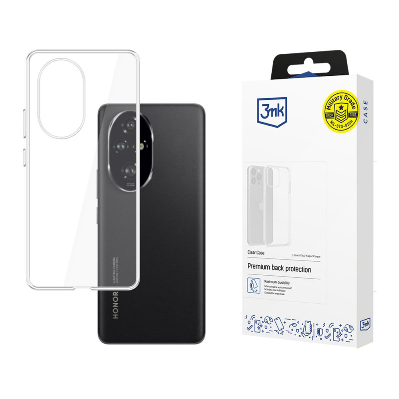 3MK Clear Case Honor 200 Pro jaoks, läbipaistev