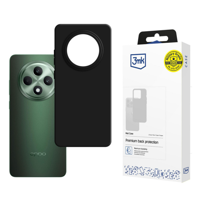 3MK Matt Case Oppo Reno 12F, must
