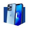 3mk Satin Armor Case+ Apple iPhone 16 Plusile, läbipaistev musta raamiga