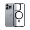 3mk Satin Armor MagCase MagSafe'iga Apple iPhone 16 Pro Maxile (W-3SAMaCa-AiP16PM-0), läbipaistev musta raamiga