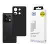 3mk Silicone Case kaitsekate Xiaomi Redmi Note 13 5G jaoks, must