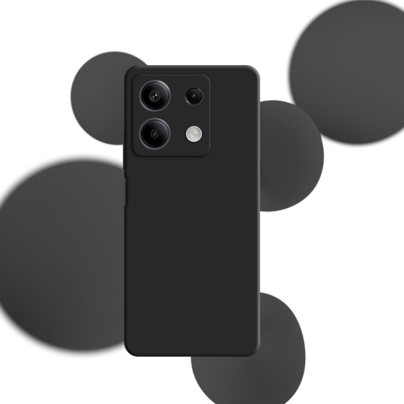 3mk Silicone Case kaitsekate Xiaomi Redmi Note 13 5G jaoks, must
