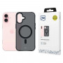 3mk Smoke MagCase MagSafe'iga Apple iPhone 16 jaoks (W-3SmoMaCa-AiP16-0), poolläbipaistev