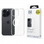 3mk Clear MagCase Apple iPhone 16 Pro Max jaoks, läbipaistev