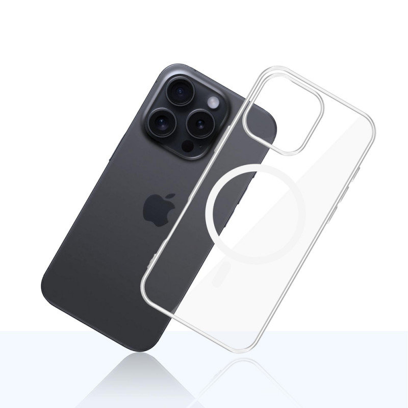 3mk Clear MagCase Apple iPhone 16 Pro Max jaoks, läbipaistev