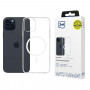 3mk Clear MagCase Apple iPhone 15 Plus jaoks, läbipaistev