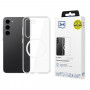 3mk Clear MagCase Samsung Galaxy S24+ jaoks, läbipaistev