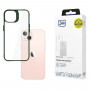 3MK Satin Armor Case+ Apple iPhone 15 kaitsekott, roheline