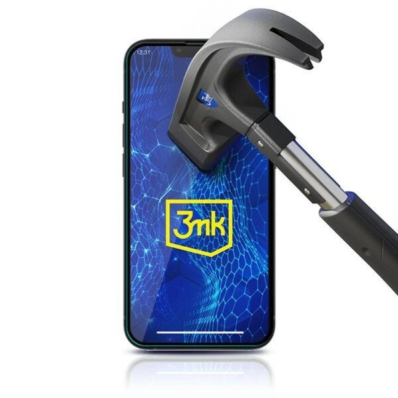 3MK HardGlass Max Lite karastatud klaas Google Pixel 9 Pro XL jaoks, must