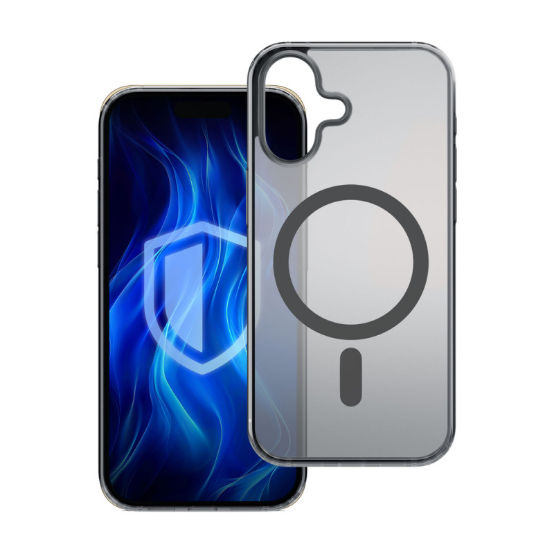 3MK Frosty MagCase kaitsekott Apple iPhone 16 Plus, must