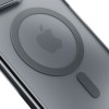 3MK Frosty MagCase kaitsekott Apple iPhone 16 Pro Max-le, must