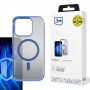 3MK Frosty MagCase MagSafe nutitelefoni ümbris Apple iPhone 16 Pro jaoks, sinine