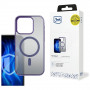 3MK Frosty MagCase MagSafe nutitelefoni ümbris Apple iPhone 13 Pro jaoks, lilla