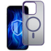 3MK Frosty MagCase MagSafe nutitelefoni ümbris Apple iPhone 13 Pro jaoks, lilla