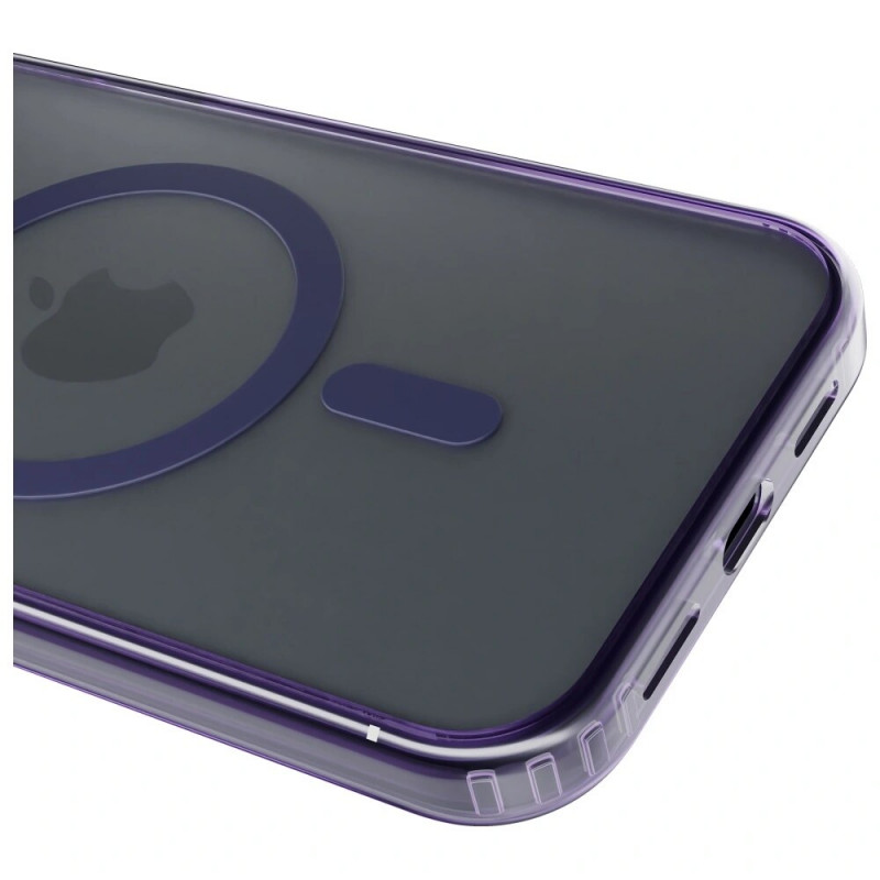 3MK Frosty MagCase MagSafe nutitelefoni ümbris Apple iPhone 13 Pro jaoks, lilla