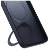 3MK Smoke Case Mag&Stand ümbris Apple iPhone 16 Pro Max-le, polükarbonaat, must