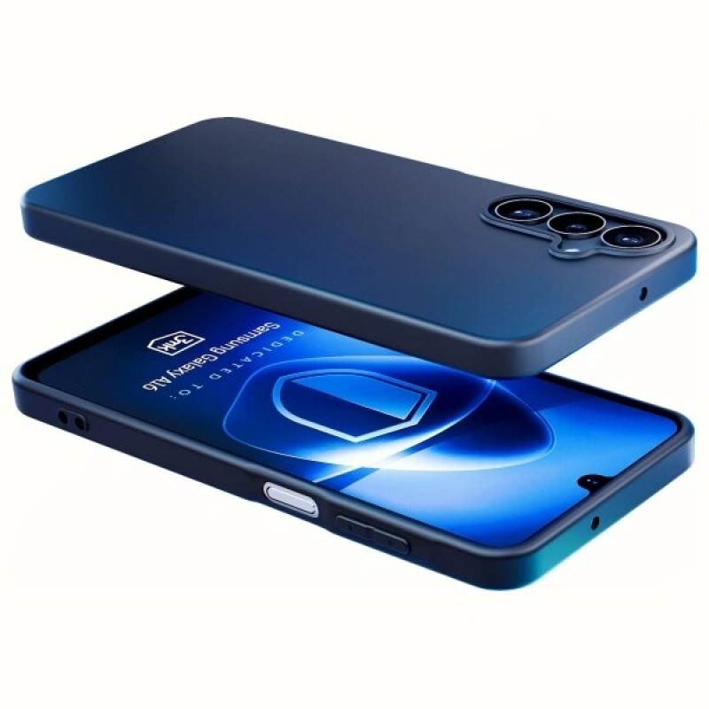 3MK Matt Case ümbris Samsung Galaxy A16 jaoks, must