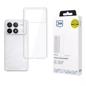 3MK Clear Case ümbris Xiaomi Poco F6 Pro jaoks, läbipaistev