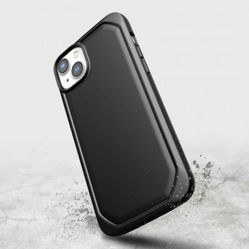 X-Doria Raptic Slim kaitsekott Apple iPhone 14 Plus / 15 Plus, must