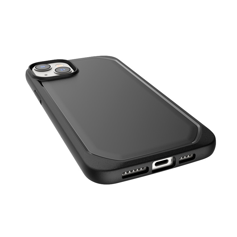 X-Doria Raptic Slim kaitsekott Apple iPhone 14 Plus / 15 Plus, must