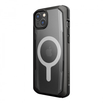 X-Doria Raptic Secure MagSafe ümbris Apple iPhone 14 Plus / 15 Plus jaoks, must