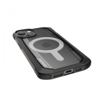 X-Doria Raptic Secure MagSafe ümbris Apple iPhone 14 Plus / 15 Plus jaoks, must