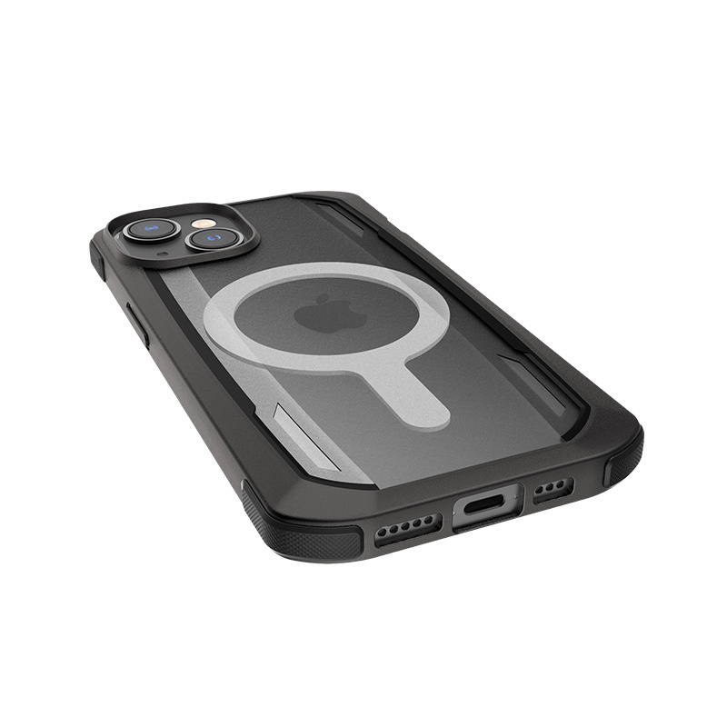 X-Doria Raptic Secure MagSafe ümbris Apple iPhone 14 Plus / 15 Plus jaoks, must