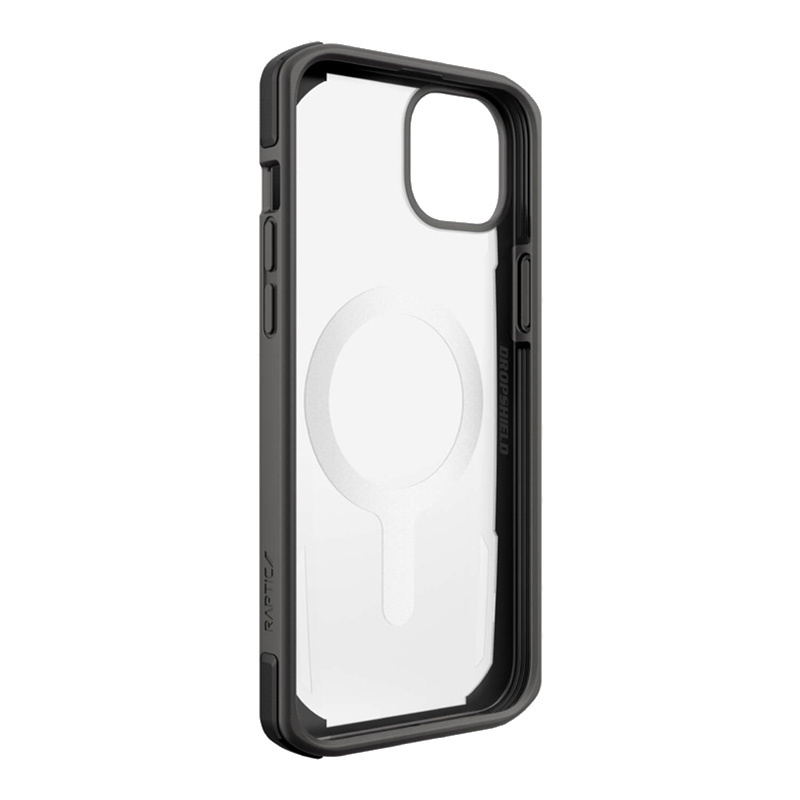 X-Doria Raptic Secure MagSafe ümbris Apple iPhone 14 Plus / 15 Plus jaoks, must