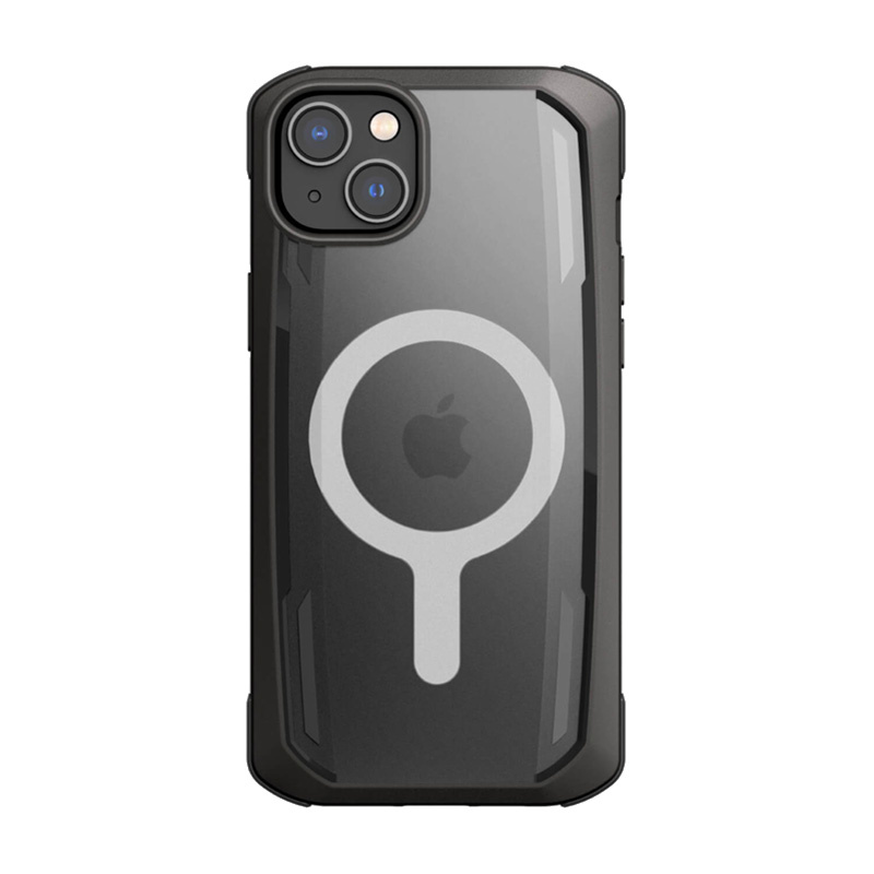 X-Doria Raptic Secure MagSafe ümbris Apple iPhone 14 Plus / 15 Plus jaoks, must