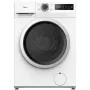 Midea MF110W80/W-PL Slim pesumasin, 8 kg, valge/must