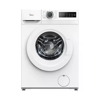 Midea MF110W70B/W-PL õhuke pesumasin, 7 kg, valge/must