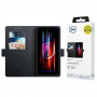 3MK Wallet Case Samsung Galaxy A16 jaoks, must