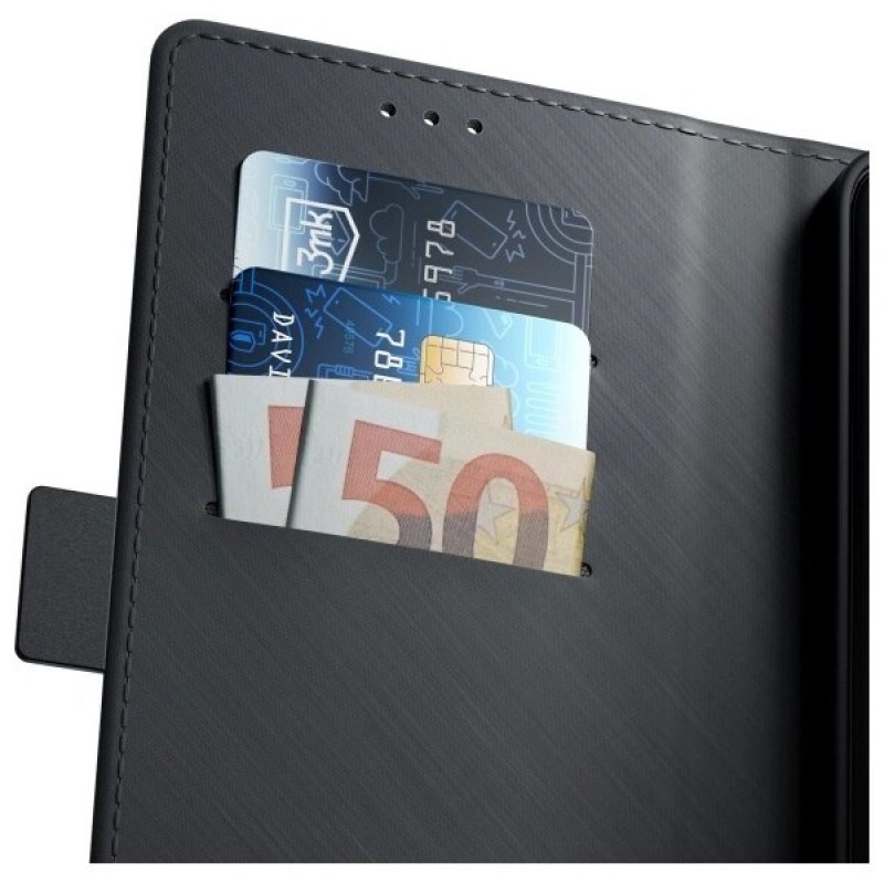 3MK Wallet Case Samsung Galaxy A16 jaoks, must