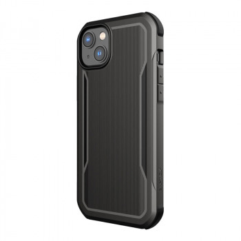 X-Doria Raptic Fort MagSafe ümbris Apple iPhone 14 Plus / 15 Plus jaoks, must
