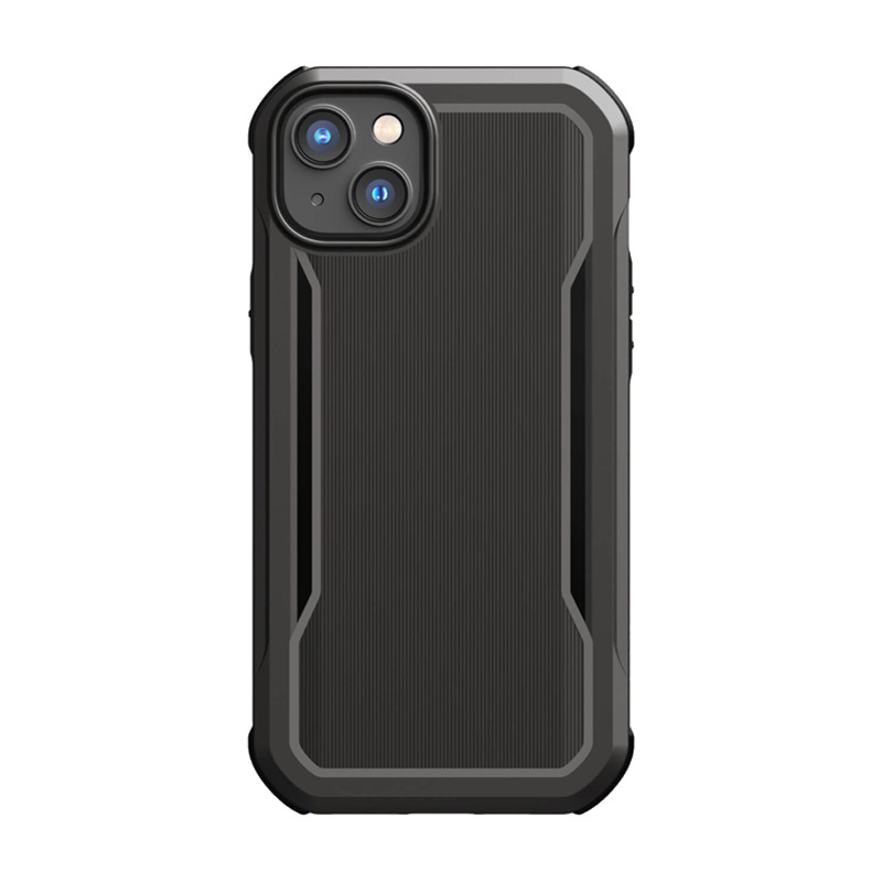 X-Doria Raptic Fort MagSafe ümbris Apple iPhone 14 Plus / 15 Plus jaoks, must