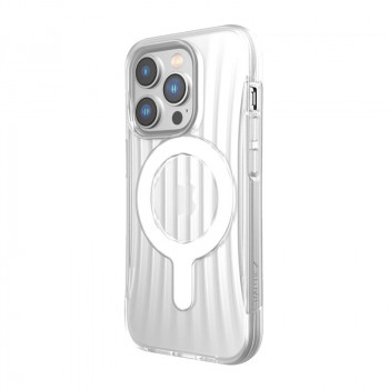 X-Doria Raptic Clutch MagSafe kaitsekott Apple iPhone 14 Pro jaoks, läbipaistev