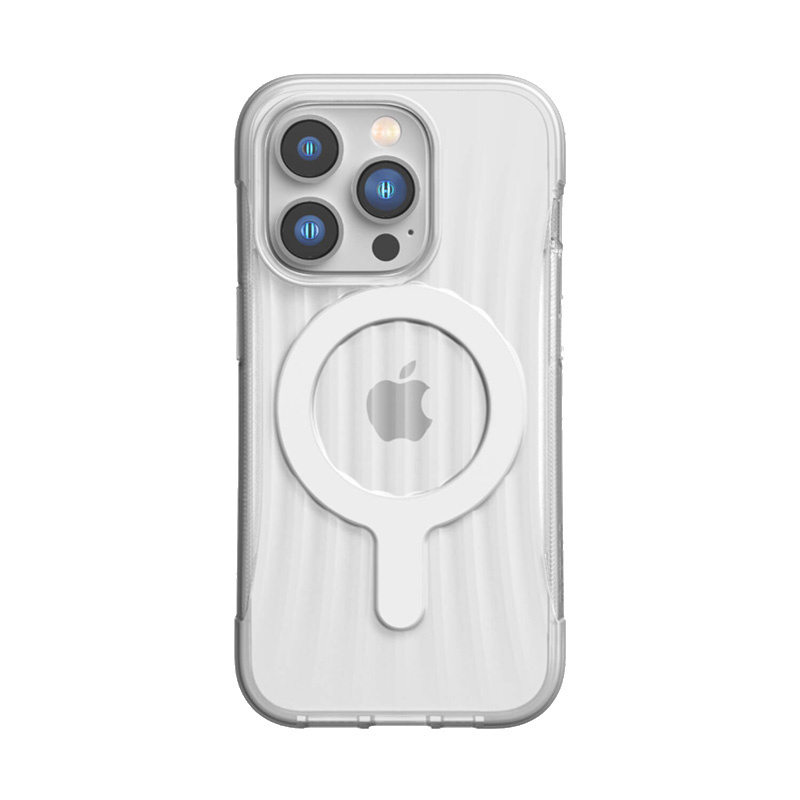 X-Doria Raptic Clutch MagSafe kaitsekott Apple iPhone 14 Pro jaoks, läbipaistev