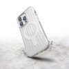 X-Doria Raptic Clutch MagSafe kaitsekott Apple iPhone 14 Pro jaoks, läbipaistev