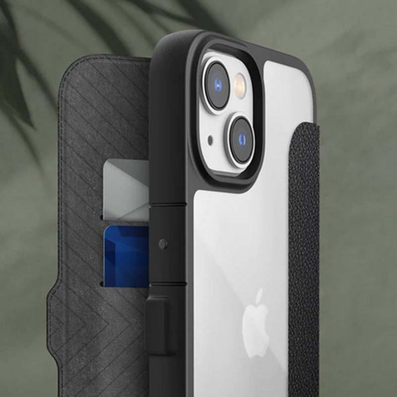 X-Doria Raptic Urban Folio kott Apple iPhone 14 Plus / 15 Plus jaoks, must