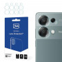 3MK Lens Protection kaamerakaitse objektiivi kaitseklaas mudelile Xiaomi Redmi Note 13 Pro 4G / LTE / 14S (4 tk)