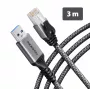 Goobay AXAGON ADE-AM30 USB-A gigabitine Etherneti adapter integreeritud 3 m CAT6 kaabliga, RJ-45