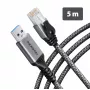 Goobay AXAGON ADE-AM50 USB-A gigabiti Etherneti adapter integreeritud 5 m CAT6 kaabliga, RJ-45
